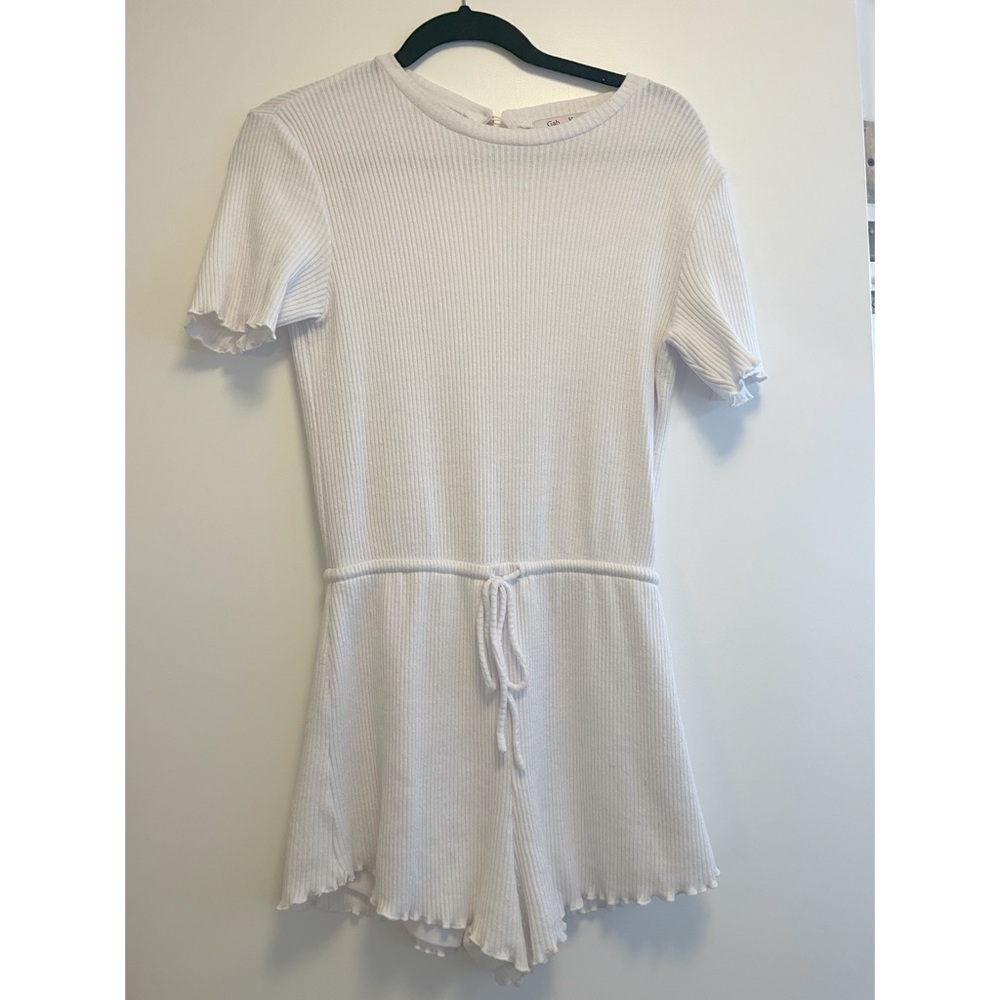 Gab & Kate White Romper